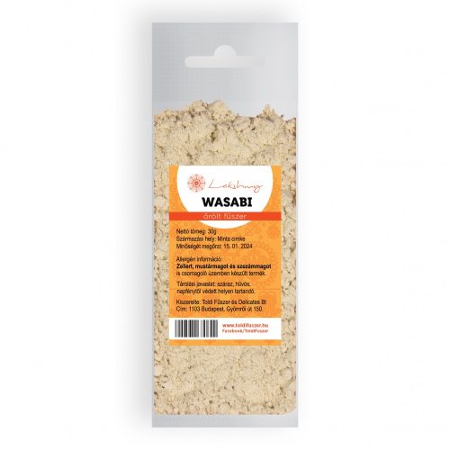 Wasabi por őrölt