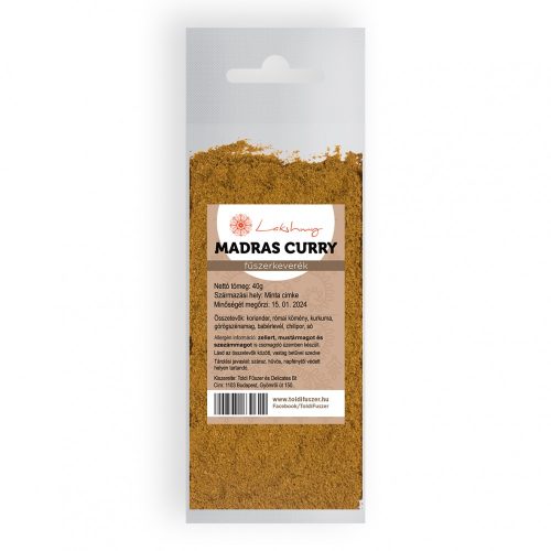 Madras Curry fűszerkeverék