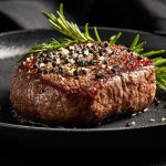 Steak bors tört