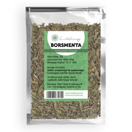 Borsmenta morzsolt 100g