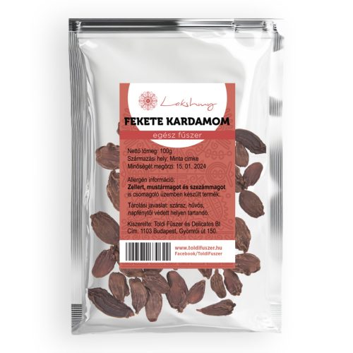 Fekete kardamom egész 100g