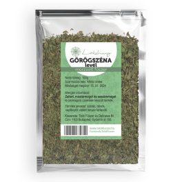 Görögszénalevél morzsolt 100g