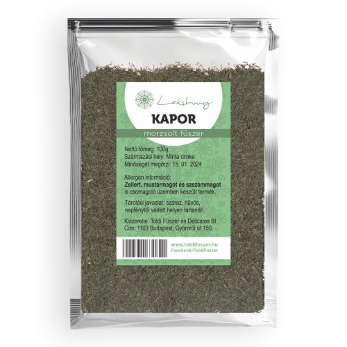 Kapor morzsolt 100g