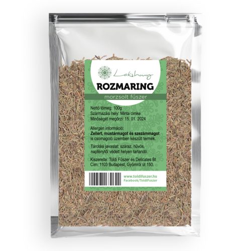 Rozmaring morzsolt 100g