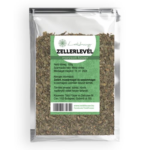 Zellerlevél morzsolt 100g