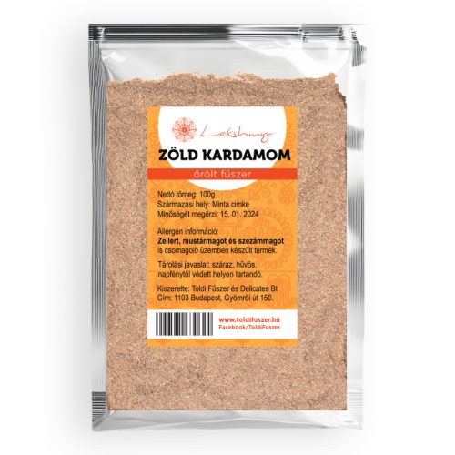 Zöld kardamom őrölt 100g