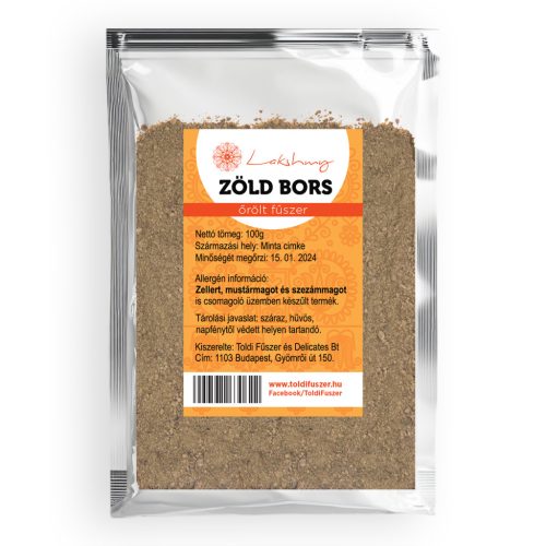 Zöld bors őrölt 100g
