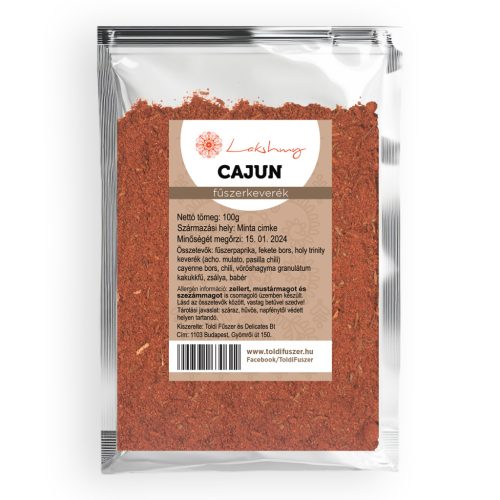 Cajun fűszerkeverék 100g
