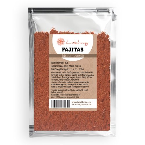 Fajitas fűszerkeverék 100g