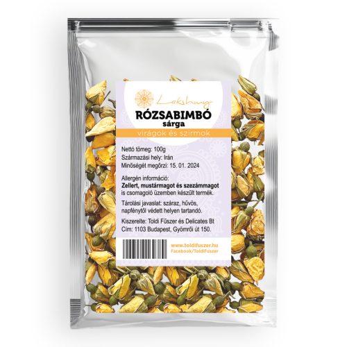 Rózsabimbó sárga 100g