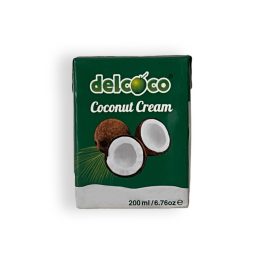Kókusztejszín 200 ml delcoco 