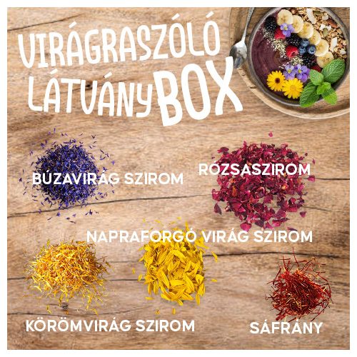 Virágraszóló látvány Box